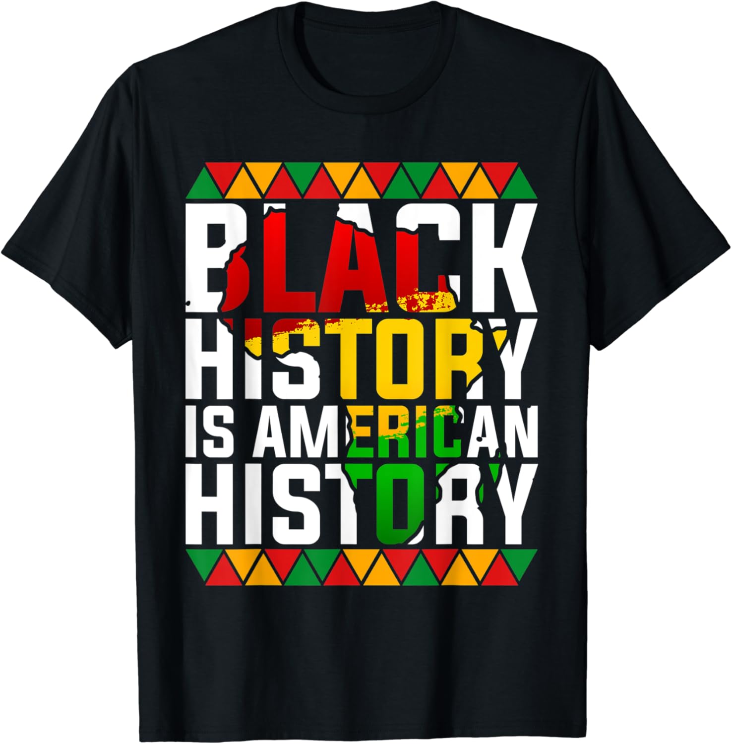 Black History Is American History Patriotic African